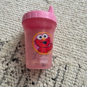 Sesame Beginnings Sesame Street Elmo pink sippy cup